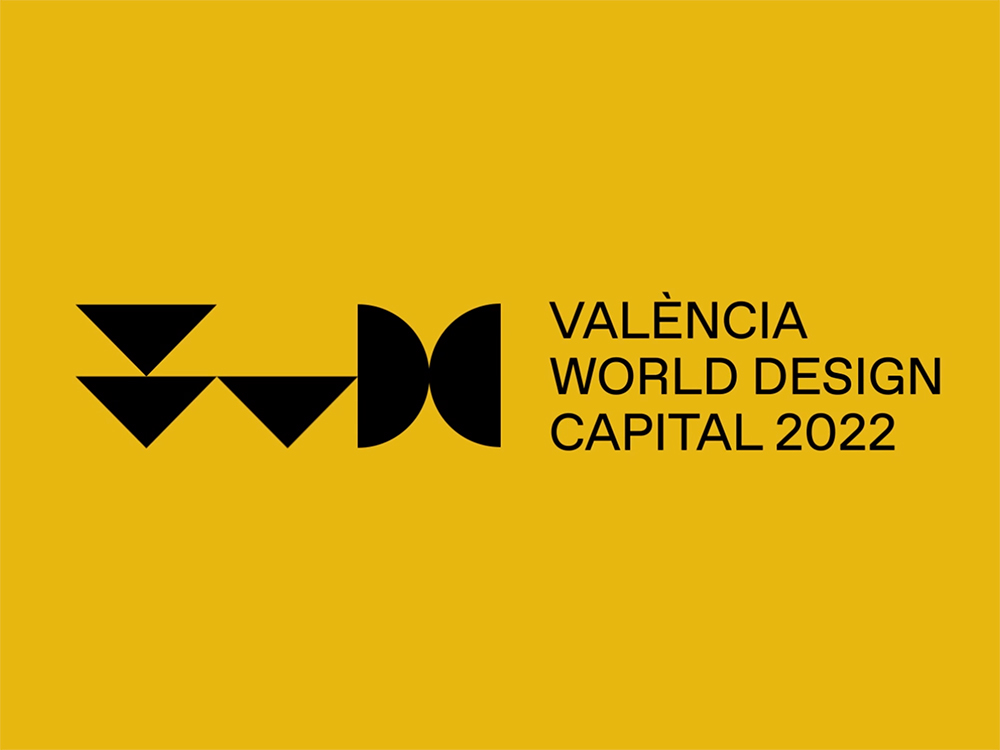 Valencia, capital mundial del diseño en 2022, imagen del logotipo del evento