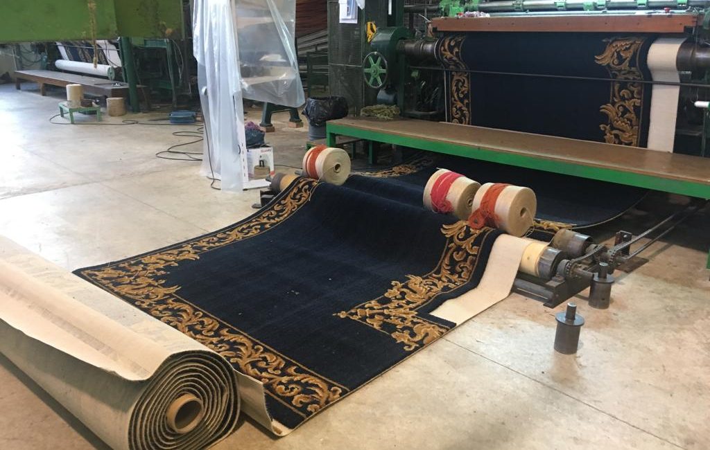 Alfombra en el telar - Colegio Notarial de Valencia
