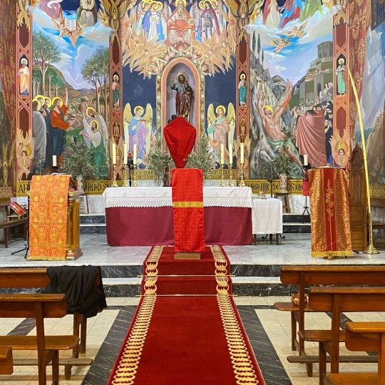 Alfombras para pasillos de iglesias