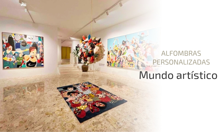 Cabecera de categoría de la Colección Alfombras a medida para el mundo artístico by AH
